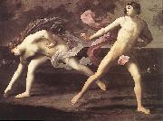 RENI, Guido Atalanta and Hippomenes ftu oil painting